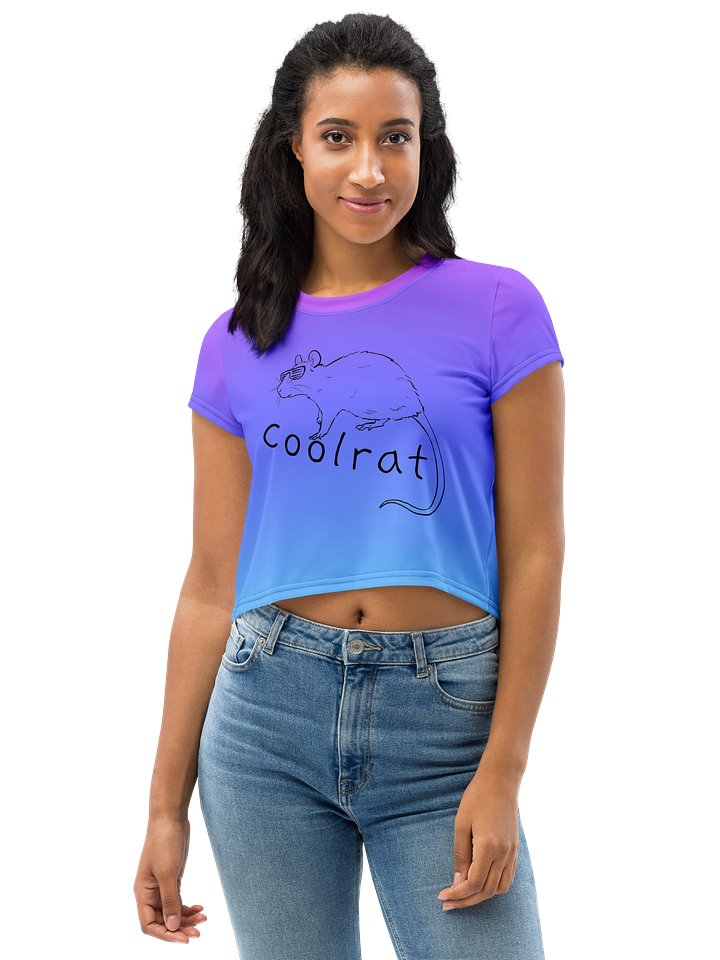 Cool Rat crop tee product image (1)