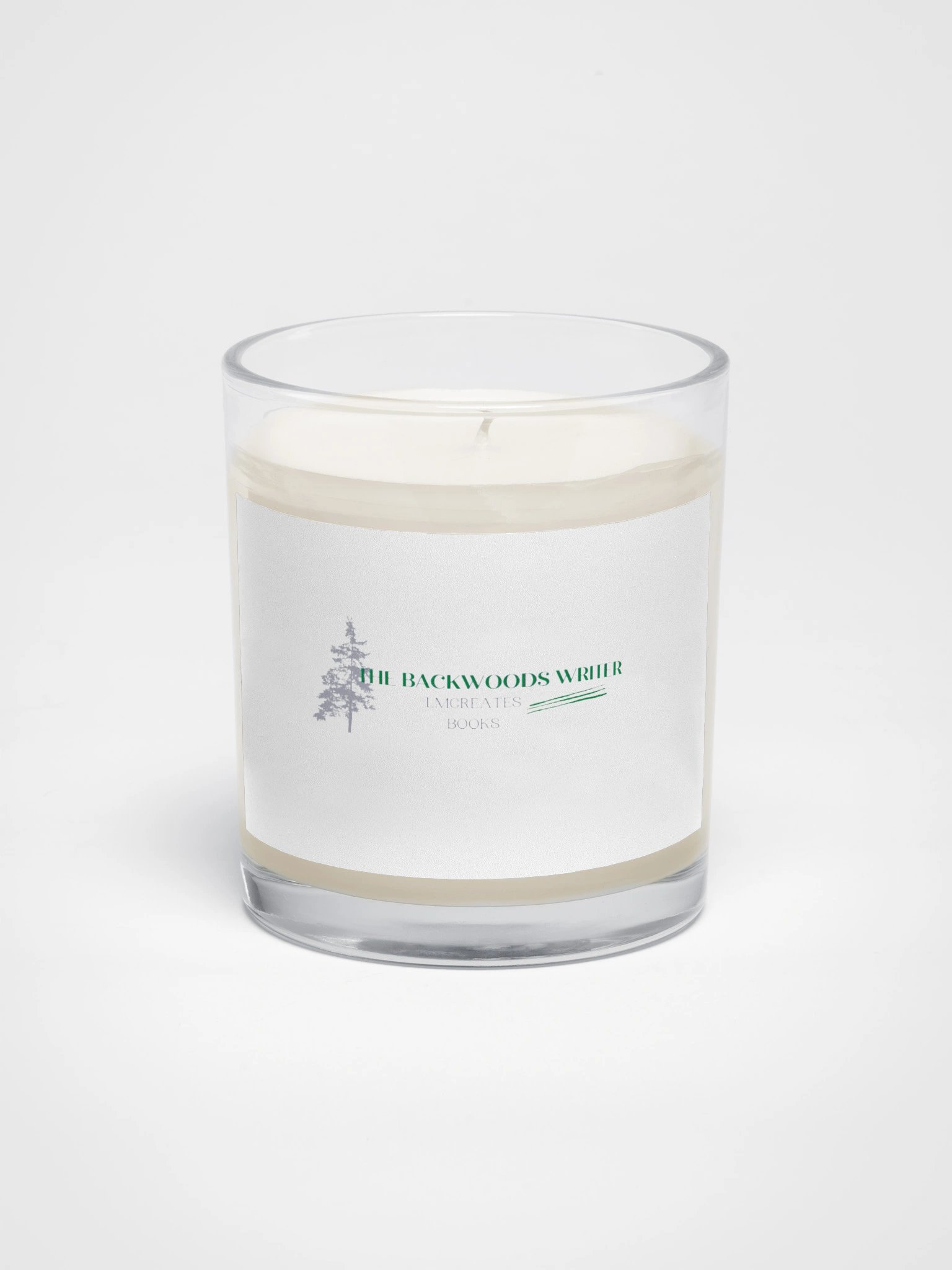 The Backwoods Writing Candle product image (1)