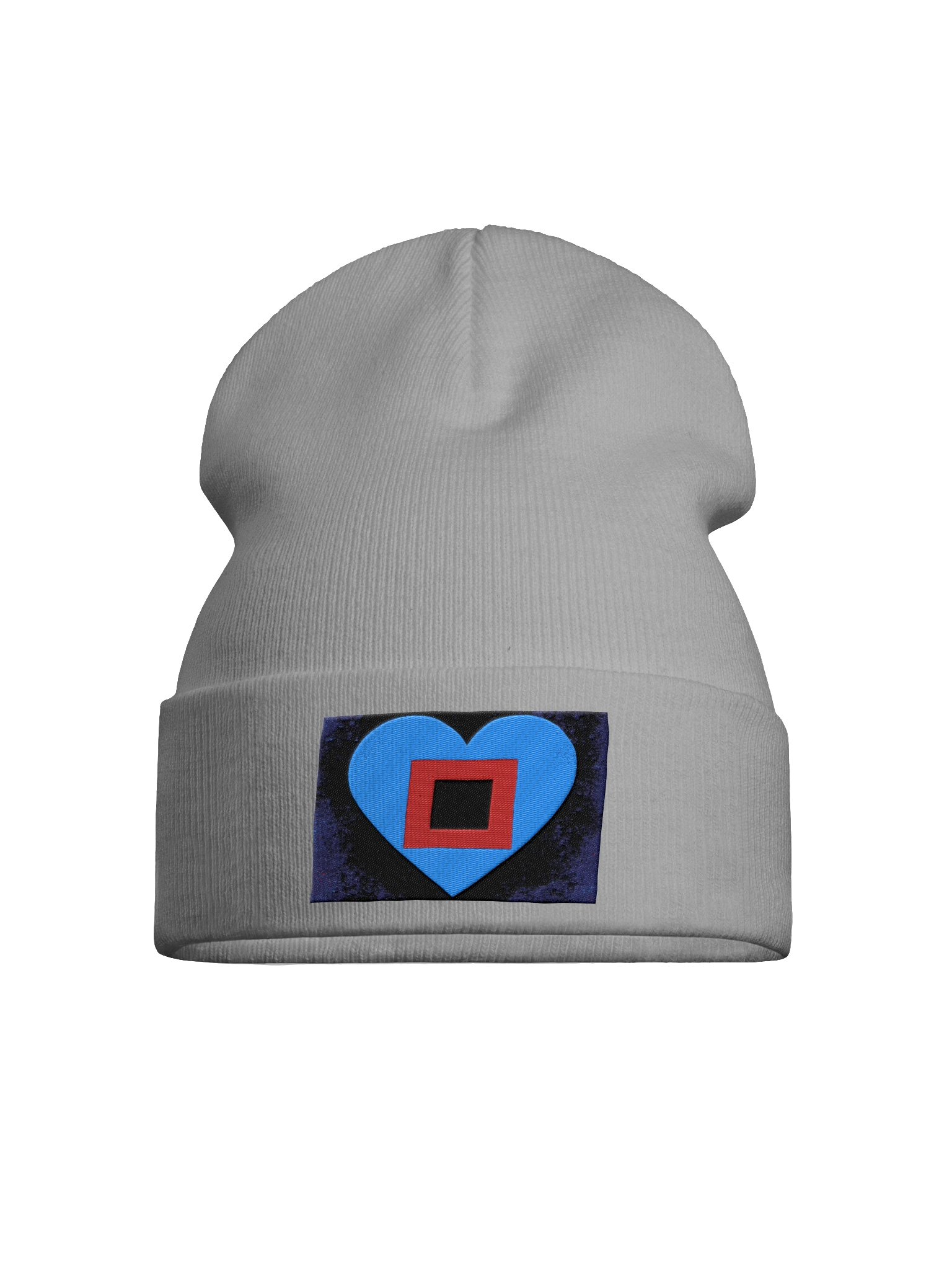 Blue Heart Graphic Otto Knit Beanie product image (1)