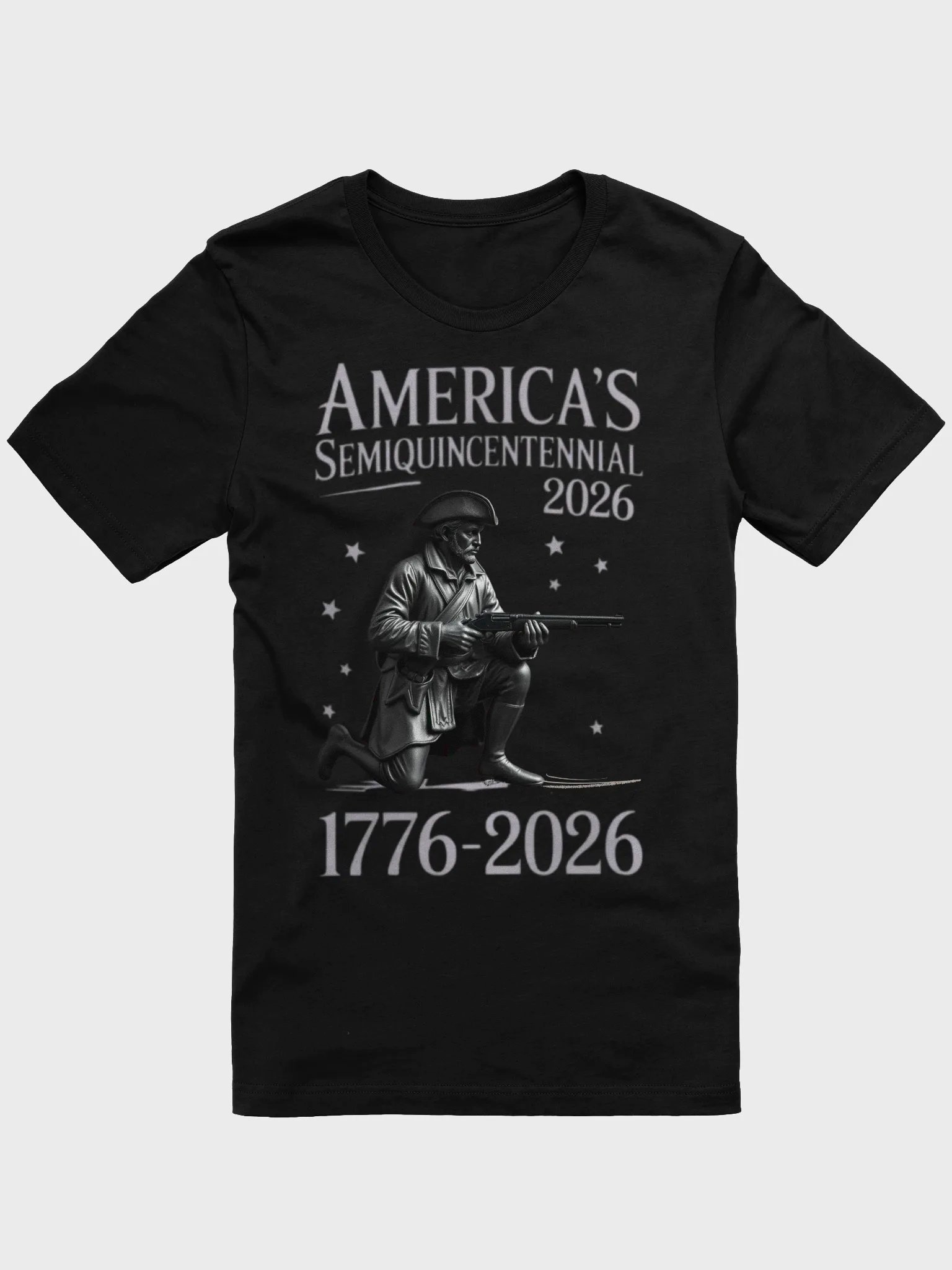 America's Semiquincentennial 2026 Tee | 250 Years USA Independence | Revolutionary War Patriot Shirt | 1776-2026 Commemorative T-Shirt product image (2)