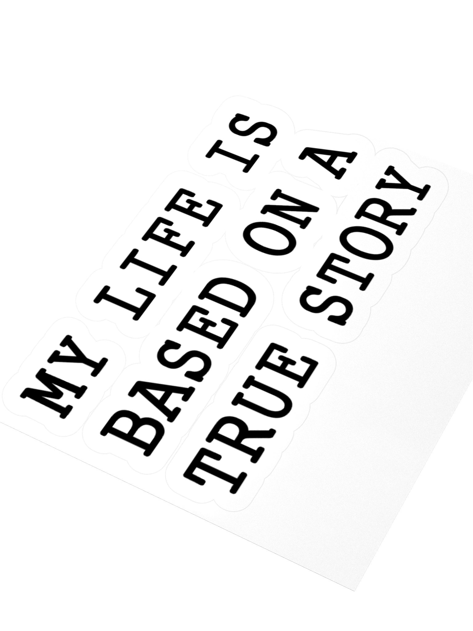 My Life is a True Story Sticker product image (9)