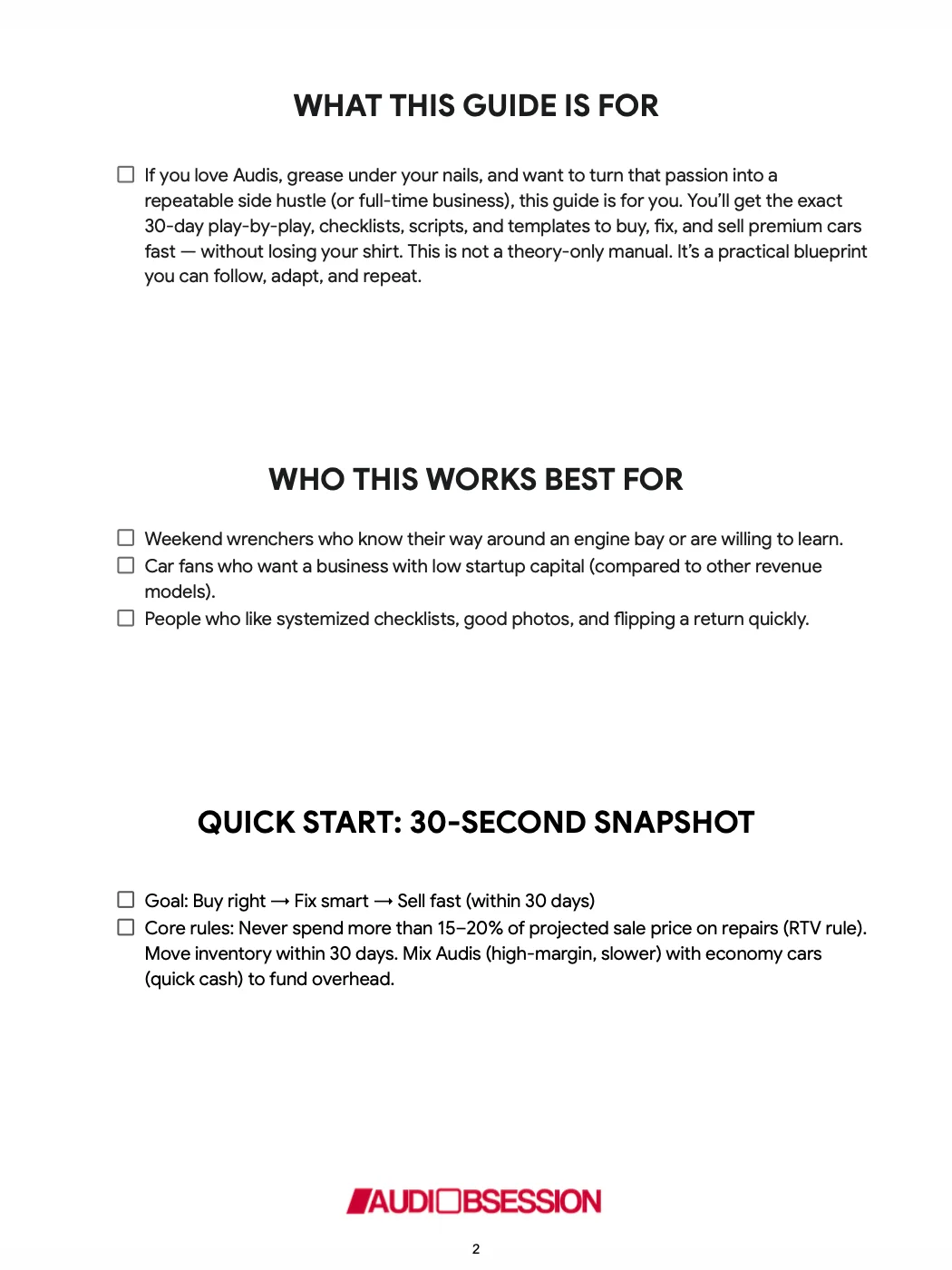 The 30-Day Audi Wealth Bundle: Buy. Flip. Rent. Profit. Repeat. product image (3)
