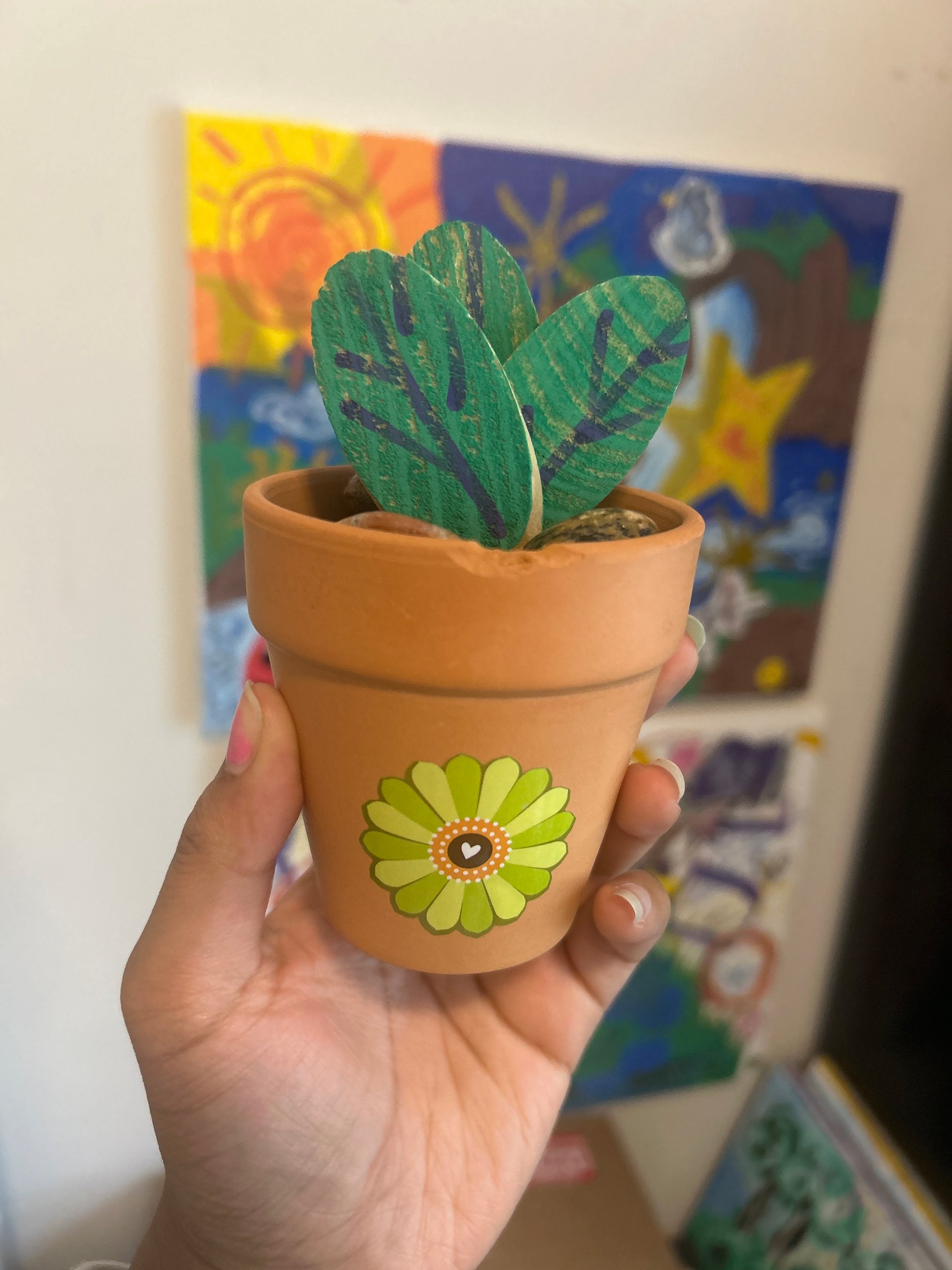 Handmade upcycled plant pot scene #5 product image (1)