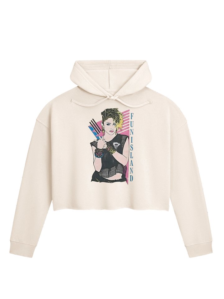MADONNA 80s CROP HOODIE product image (1)