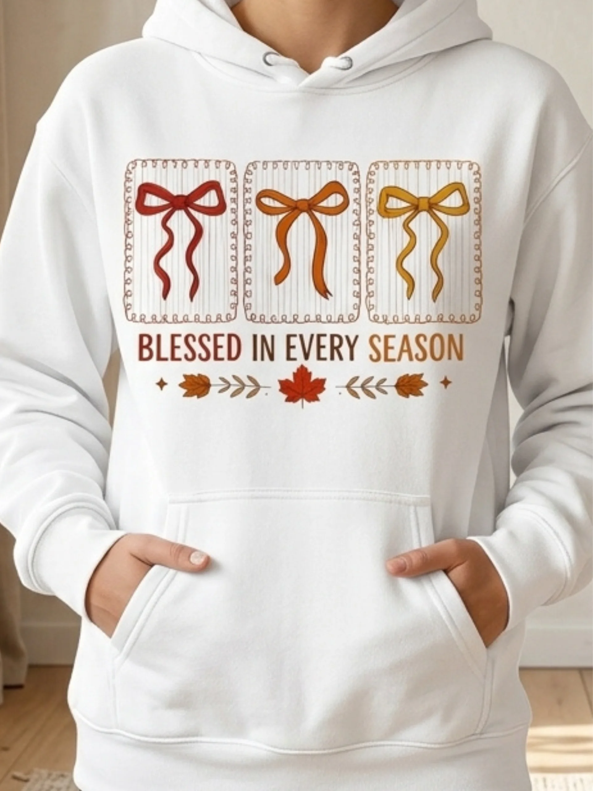 Blessed in Every Season | Thanksgiving Autumn Hoodie product image (1)