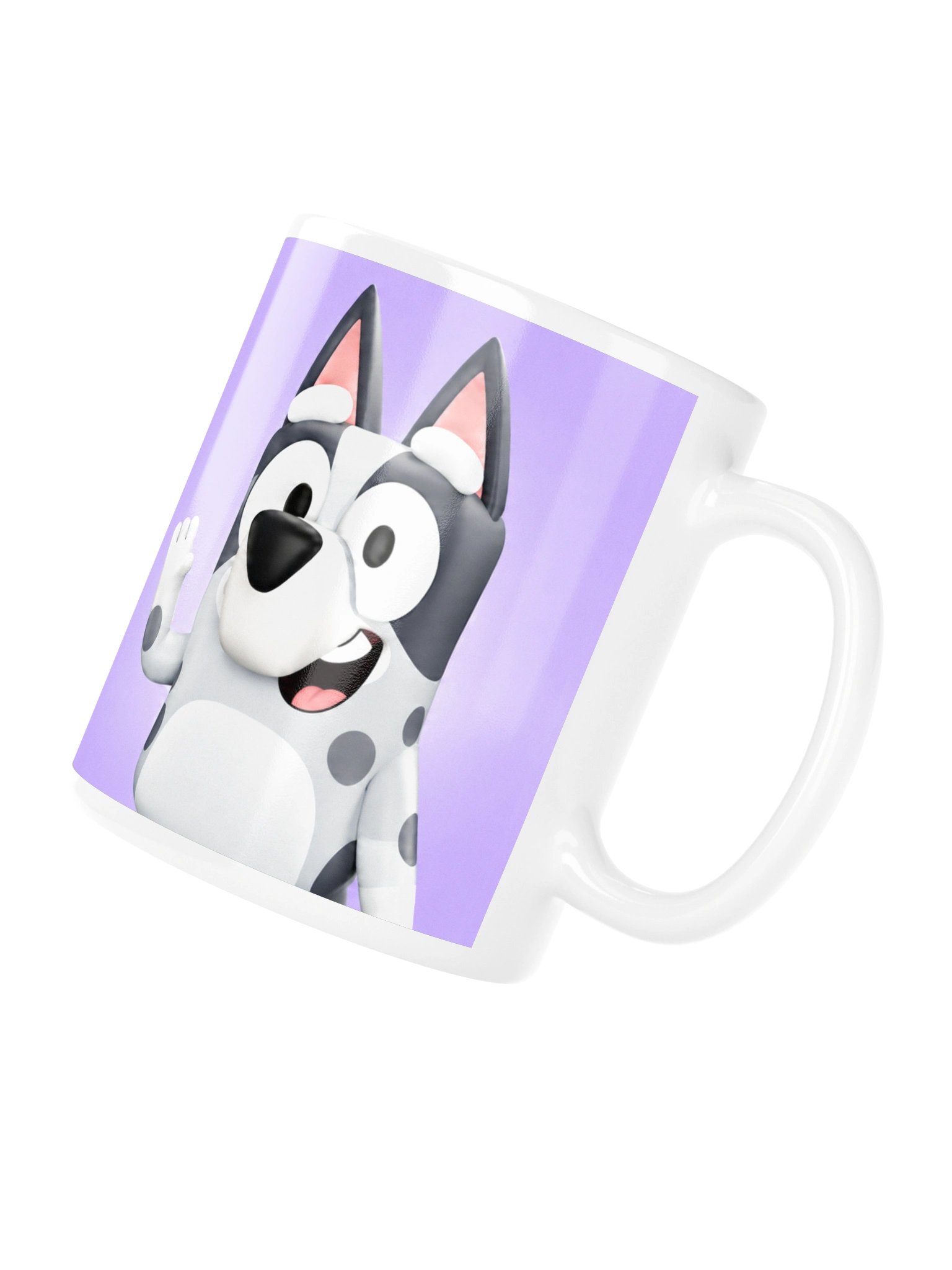 Grey Puppy - Premium White Glossy Mug product image (4)