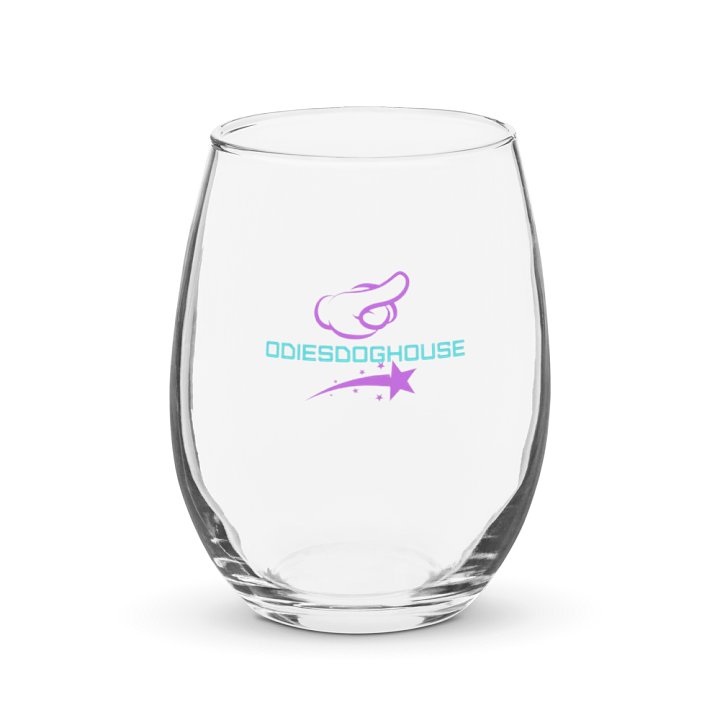 Official OdiesDoghouse Stemless Wine Glass product image (1)