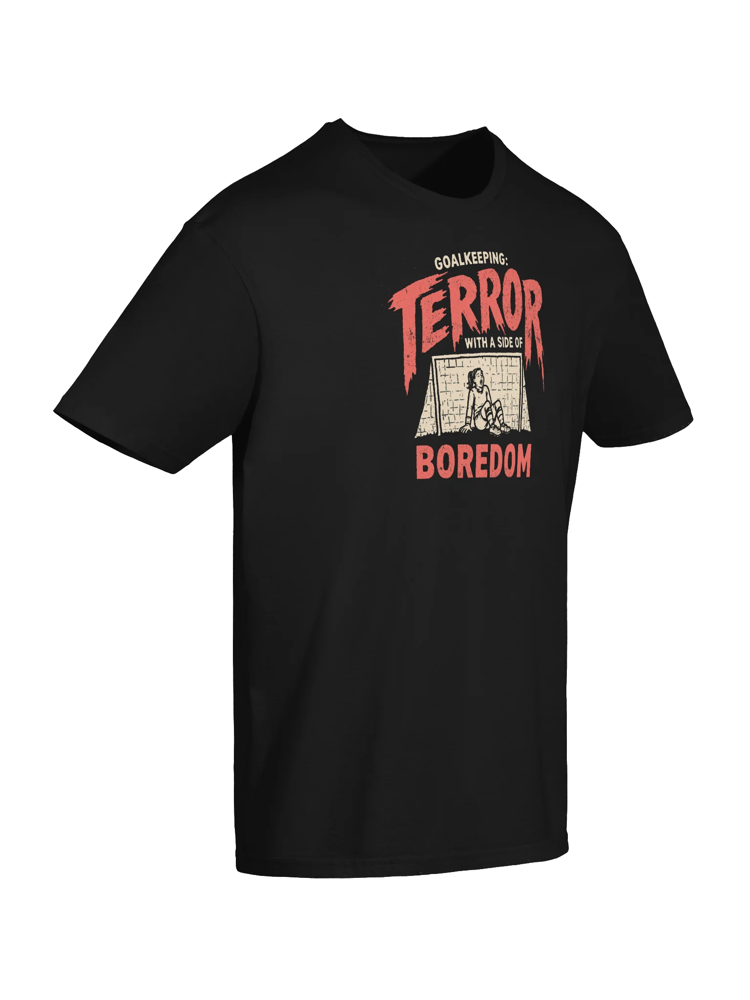 Goalkeeping: Terror, Then Boredom Tee product image (6)