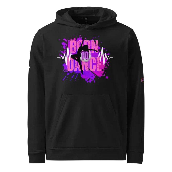 Dynamic Rhythm Born to Dance Her Silhouette Adidas Collab Hoodie product image (1)