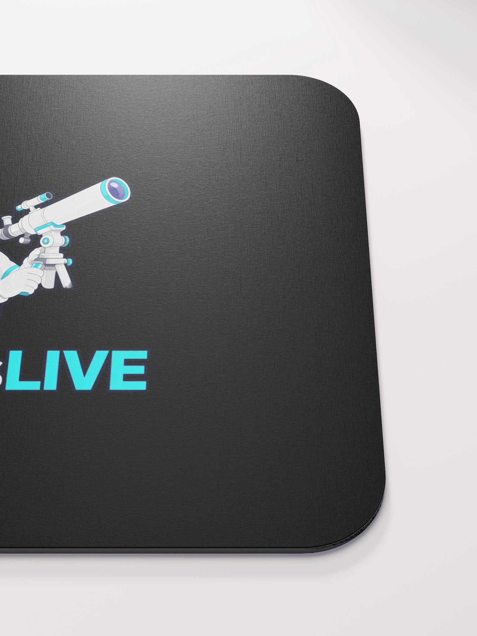 SkiesLIVE Astronaut Mouse Pad (Black) product image (5)