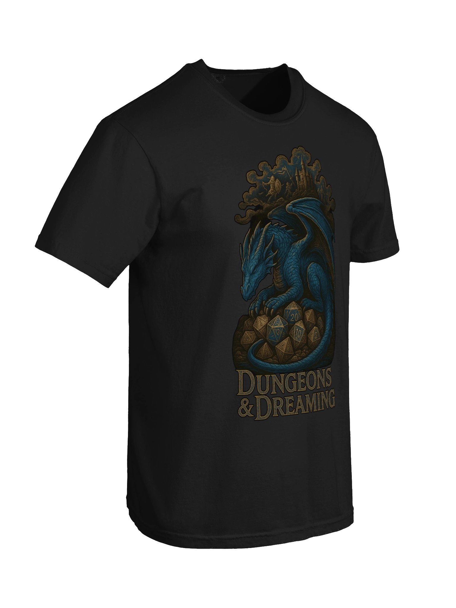 Dungeons & Dreaming Sleeping Dragon Tee product image (8)
