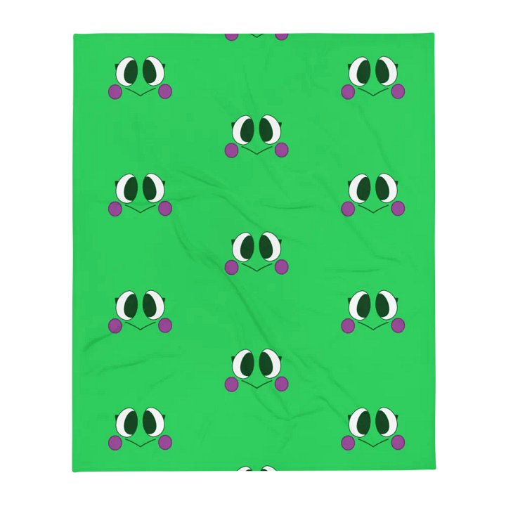 Turtle Face Throw Blanket product image (13)