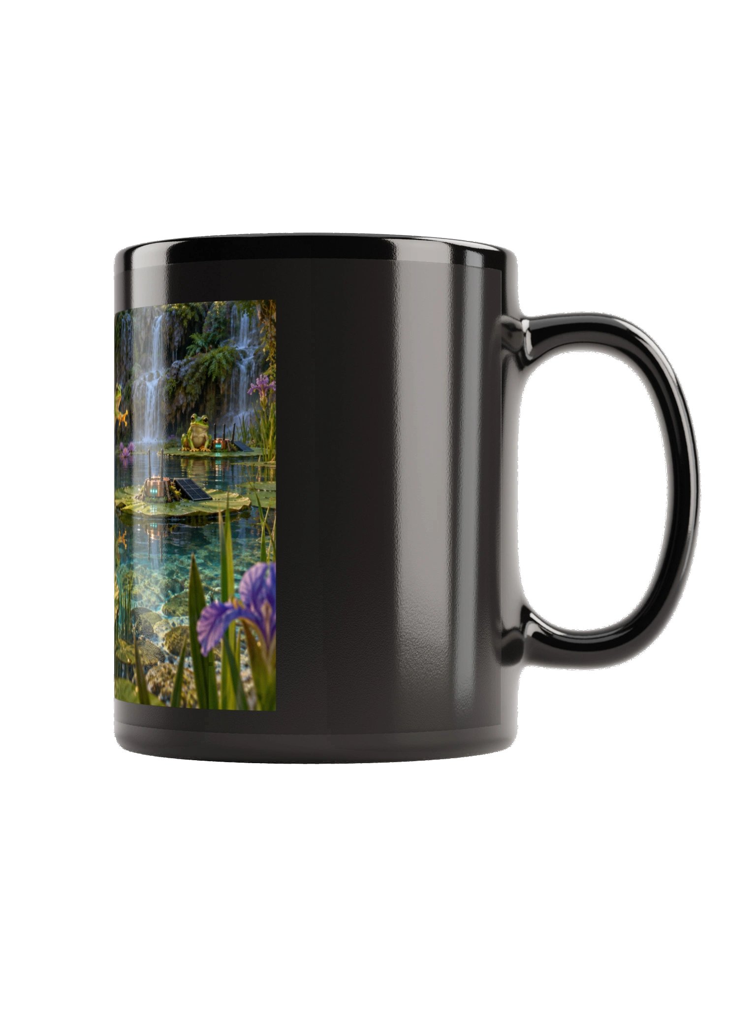 Packet Pond Black Mug product image (3)