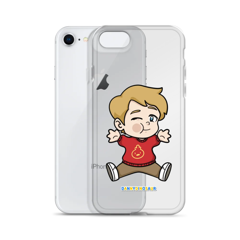 Squished Danny Clear Phone Case product image (1)