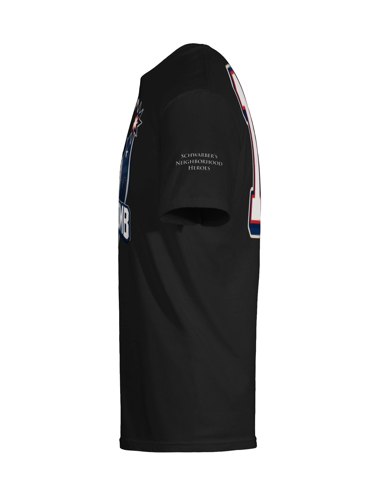 Schwarbomb Buddy ADULT Tee (Police) product image (9)