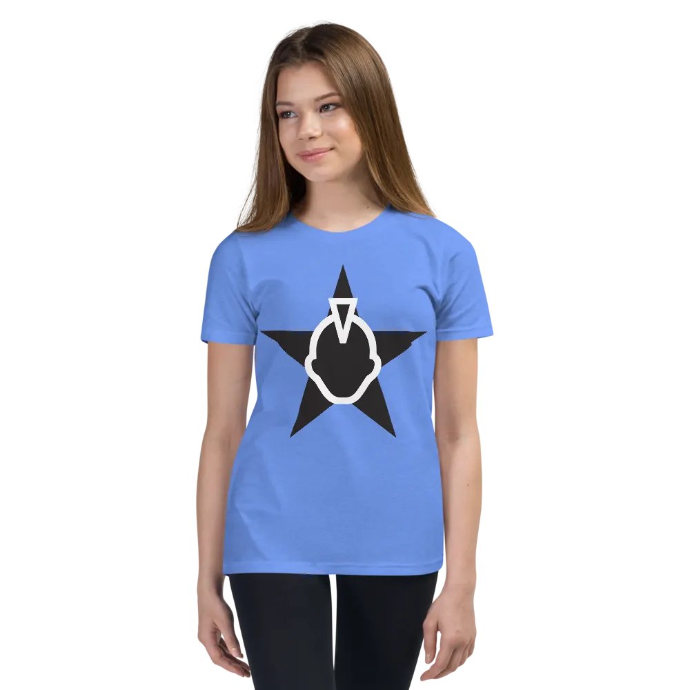 Youth Flipside Star Classic Cotton T-Shirt product image (18)