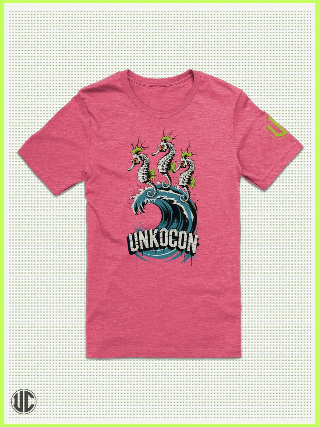 Sea Horse Surge – UnkoCon Wave T-Shirt product image (1)