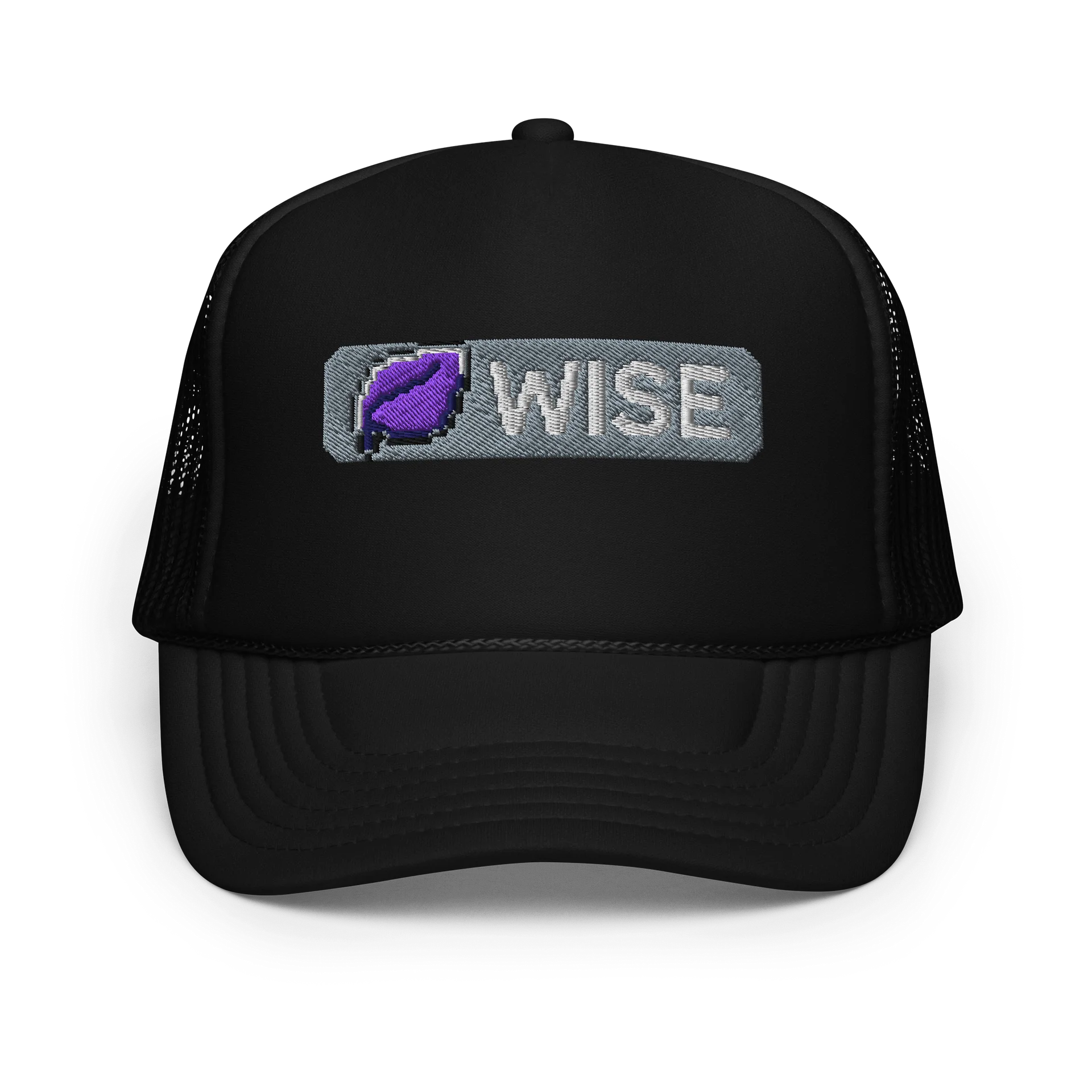 Grape Squad Tag Embroidered Trucker Hat product image (1)