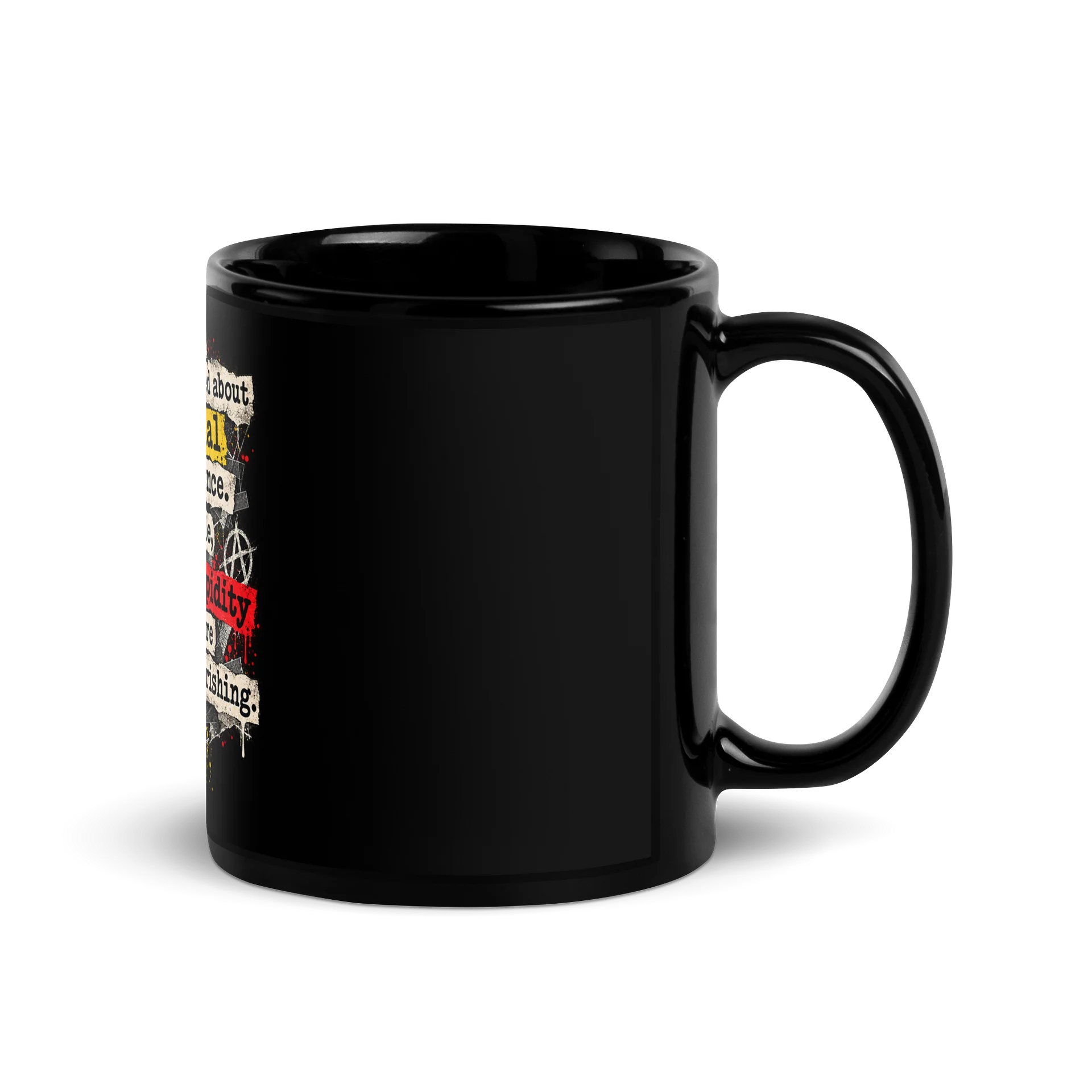 Walt Natural Stupidity quote Mug product image (3)
