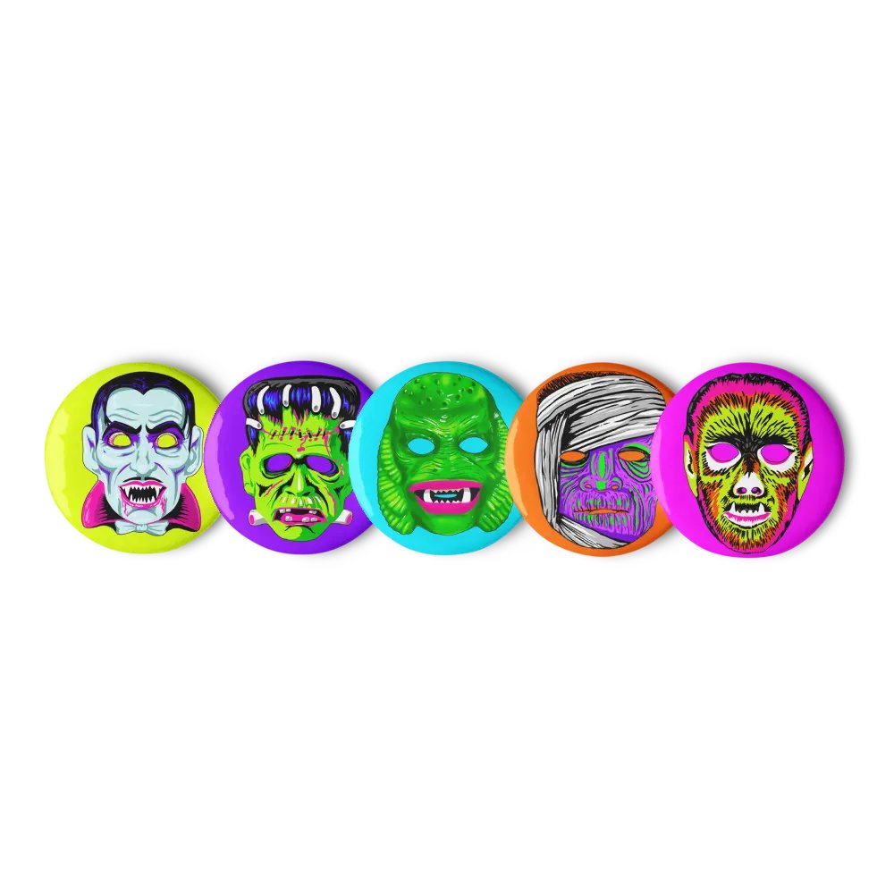 Horror Icons OG Button Pack product image (1)