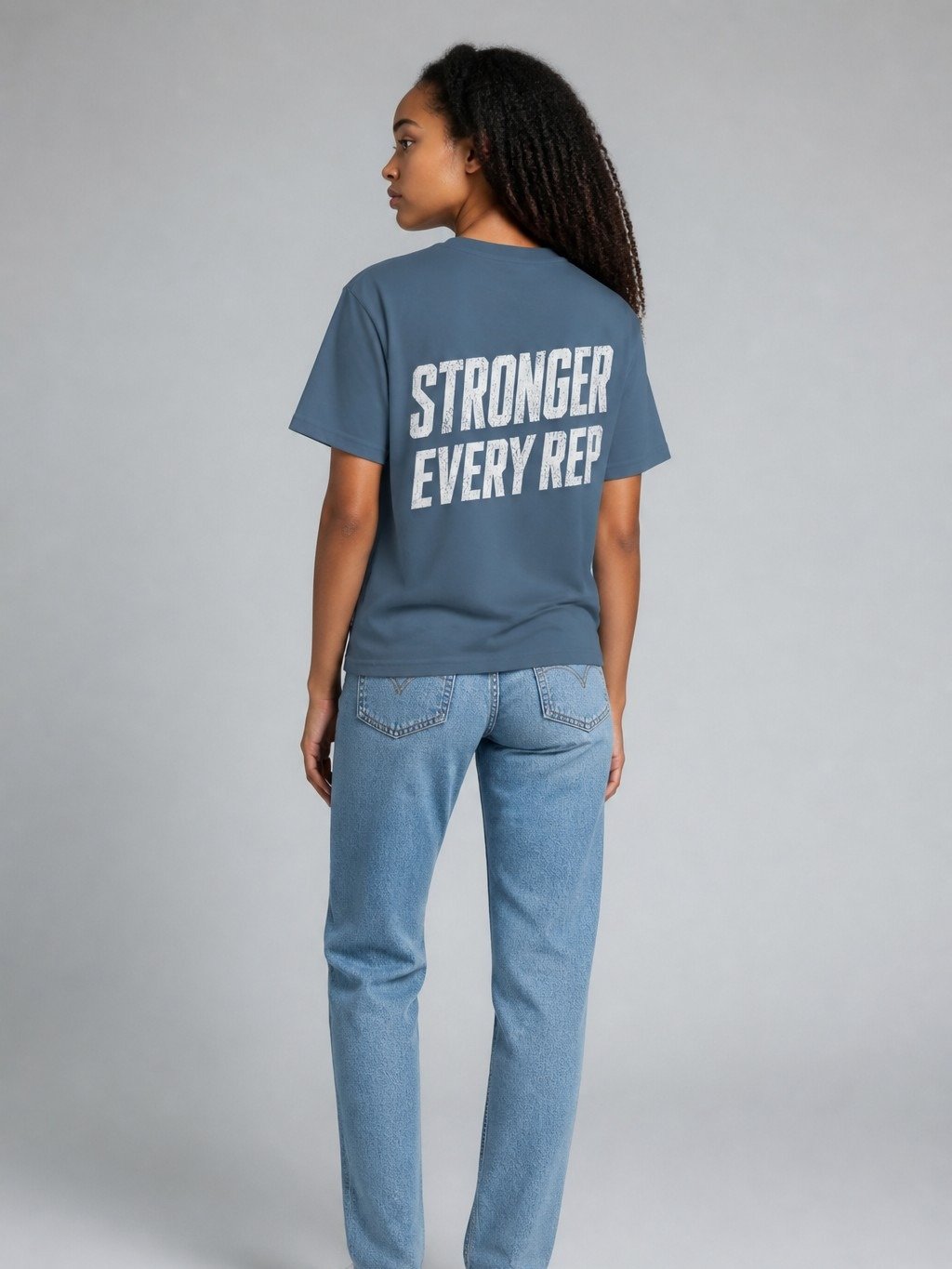 Stronger Every Rep Graphic Tee product image (17)