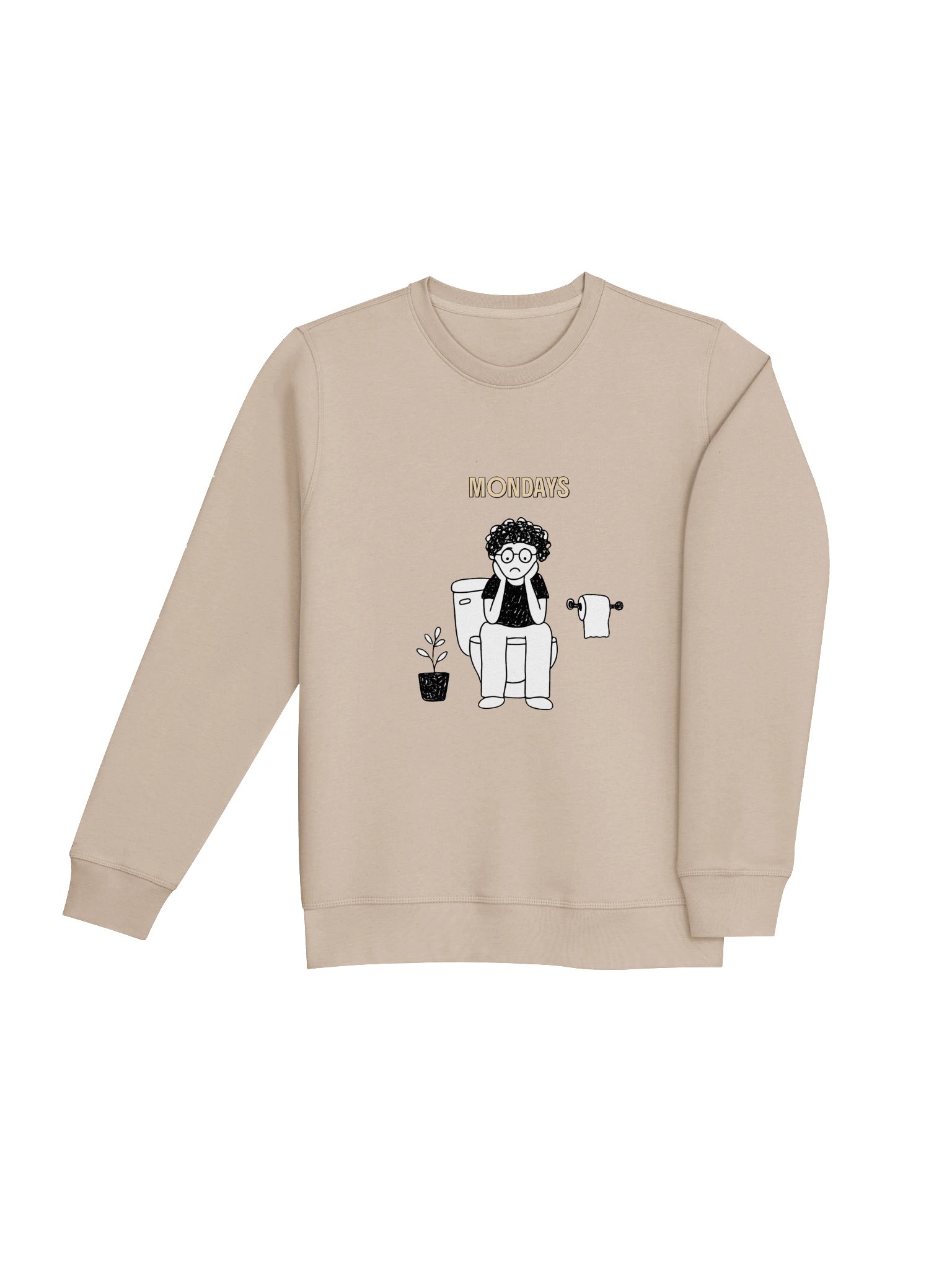 Mondays Toilet Mood Sweatshirt product image (19)