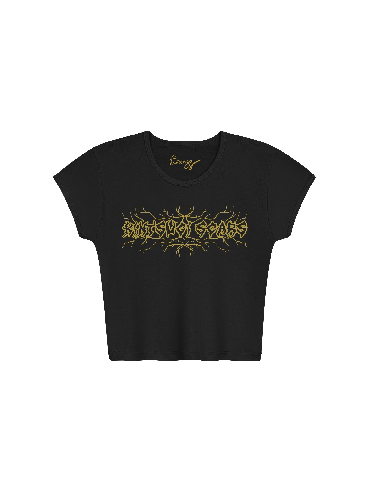 Kintsugi Scars Baby Tee product image (1)