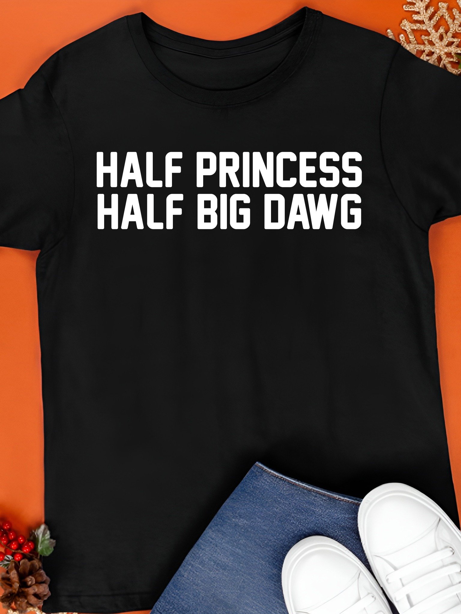 Half Princess Half Big Dawg Shirt product image (1)