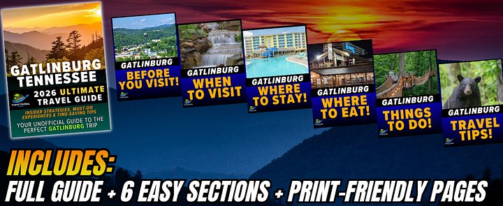 Gatlinburg Travel Guide 2026 | 66-Page Printable Digital PDF, Instant Download product image (2)