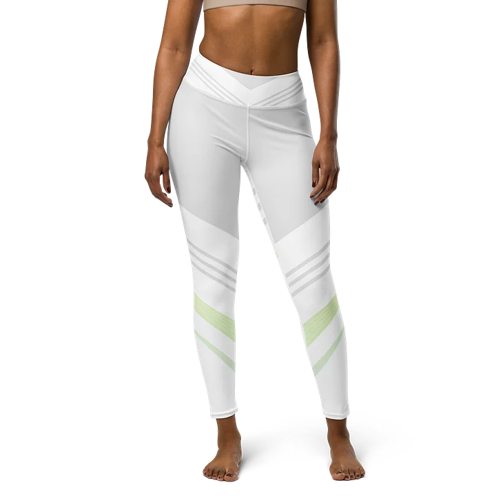 White Slimline Leggings product image (1)