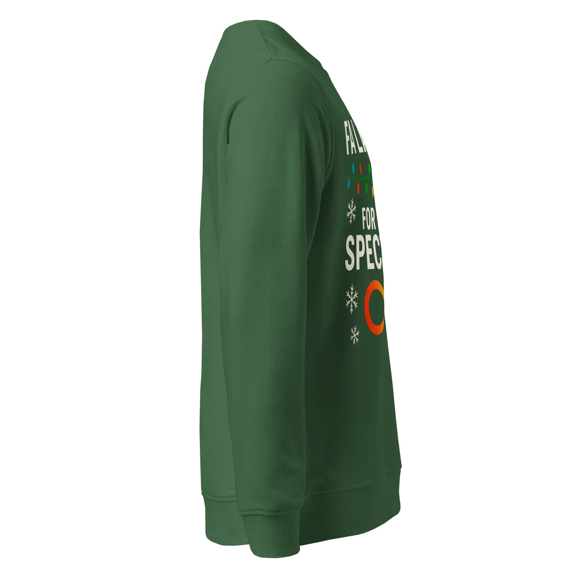 Autism Christmas Sweatshirt – “Fa La La La For Every Spectrum” product image (3)