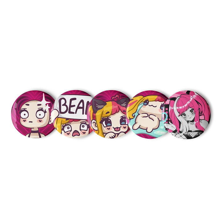 Pixie Classics Pin Buttons Set product image (1)