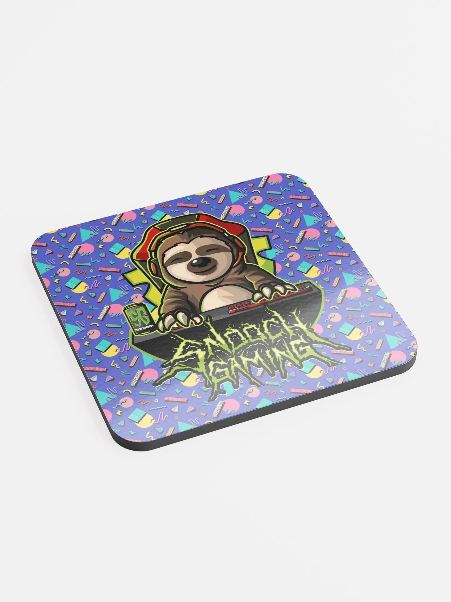 Snooch Gaming 90's themed Drink Coaster product image (2)