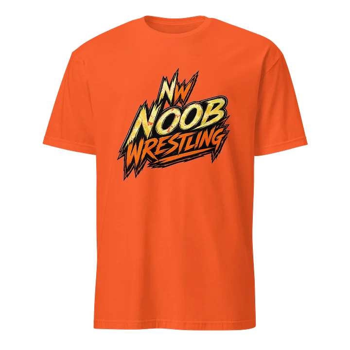 NOOB WRESTLING ORANGE T-SHIRT product image (1)