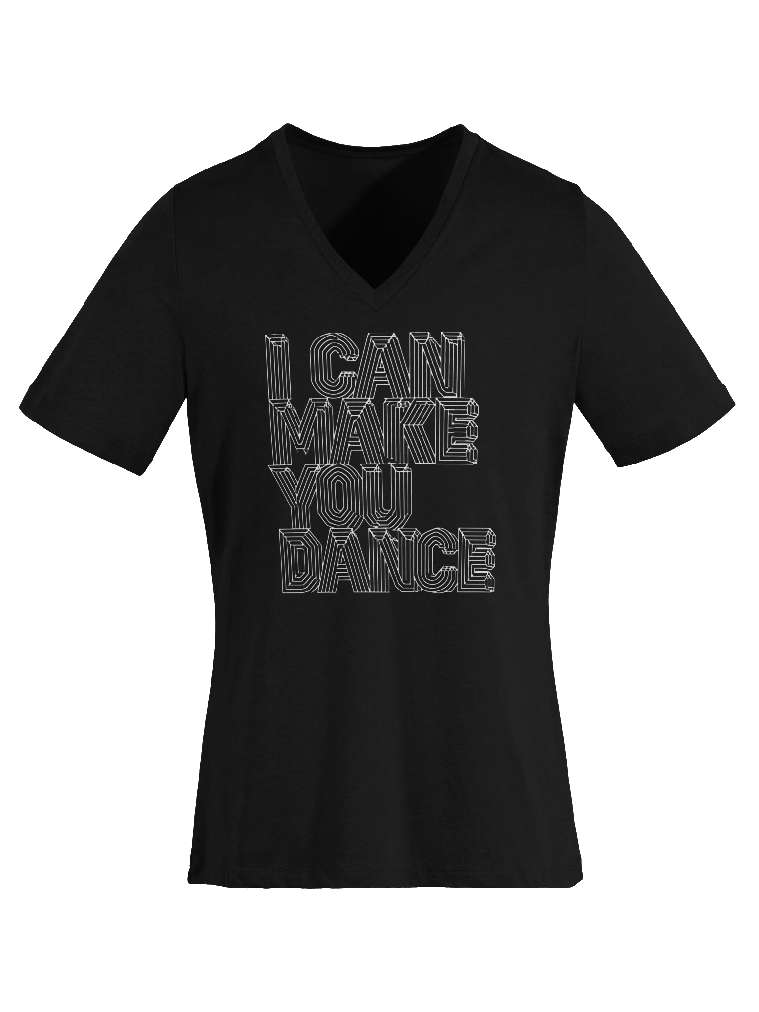 I CAN MAKE YOU DANCE (Women's Relaxed V-Neck T-Shirt) product image (3)