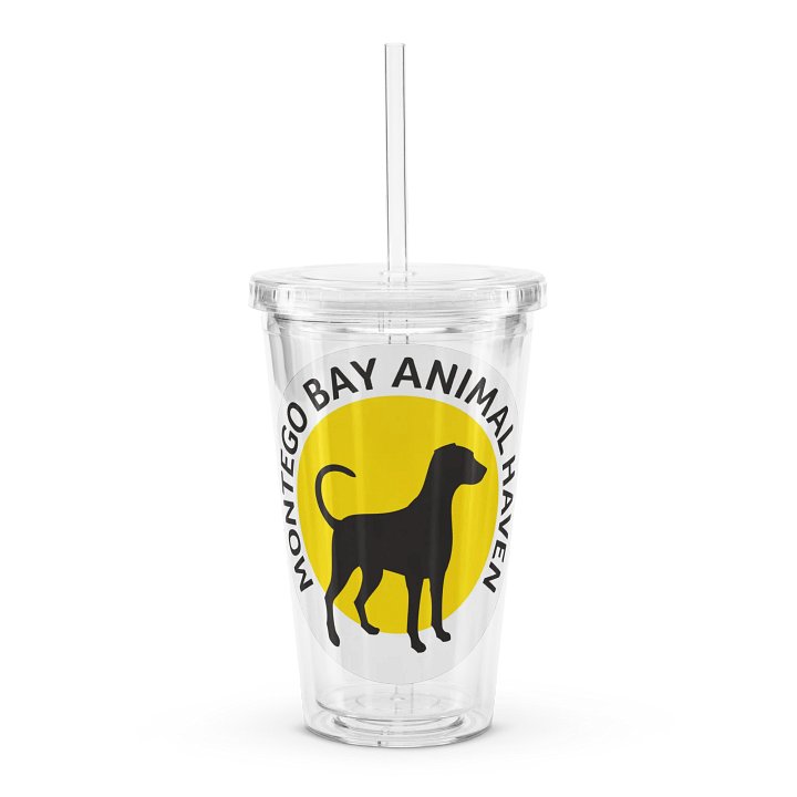 MBAH Logo Clear Tumbler product image (1)