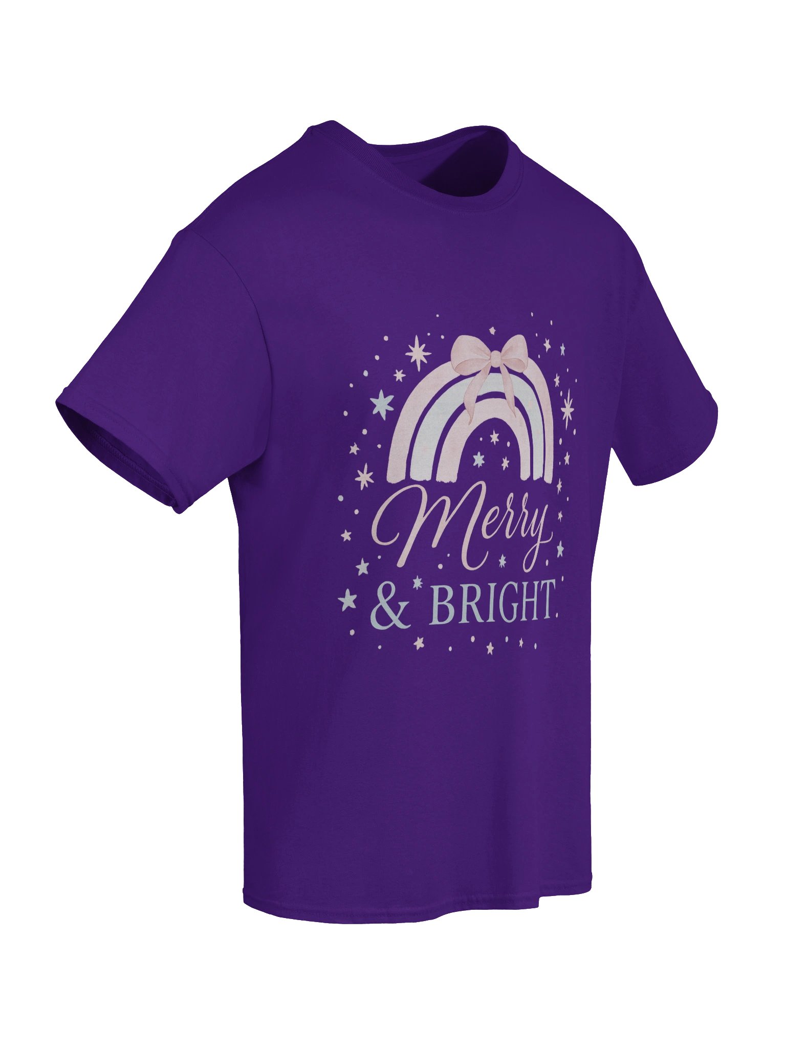 Merry & Bright Rainbow T-Shirt product image (32)