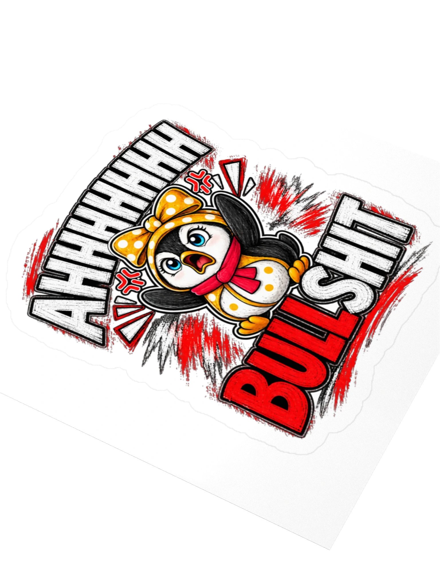 AHHHHHH Bullshit Lulu Sticker product image (3)