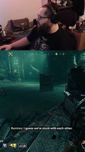 The squad voice lines are so good, adds loads of character!
#beyondthehive #warhammer #darktide #40k