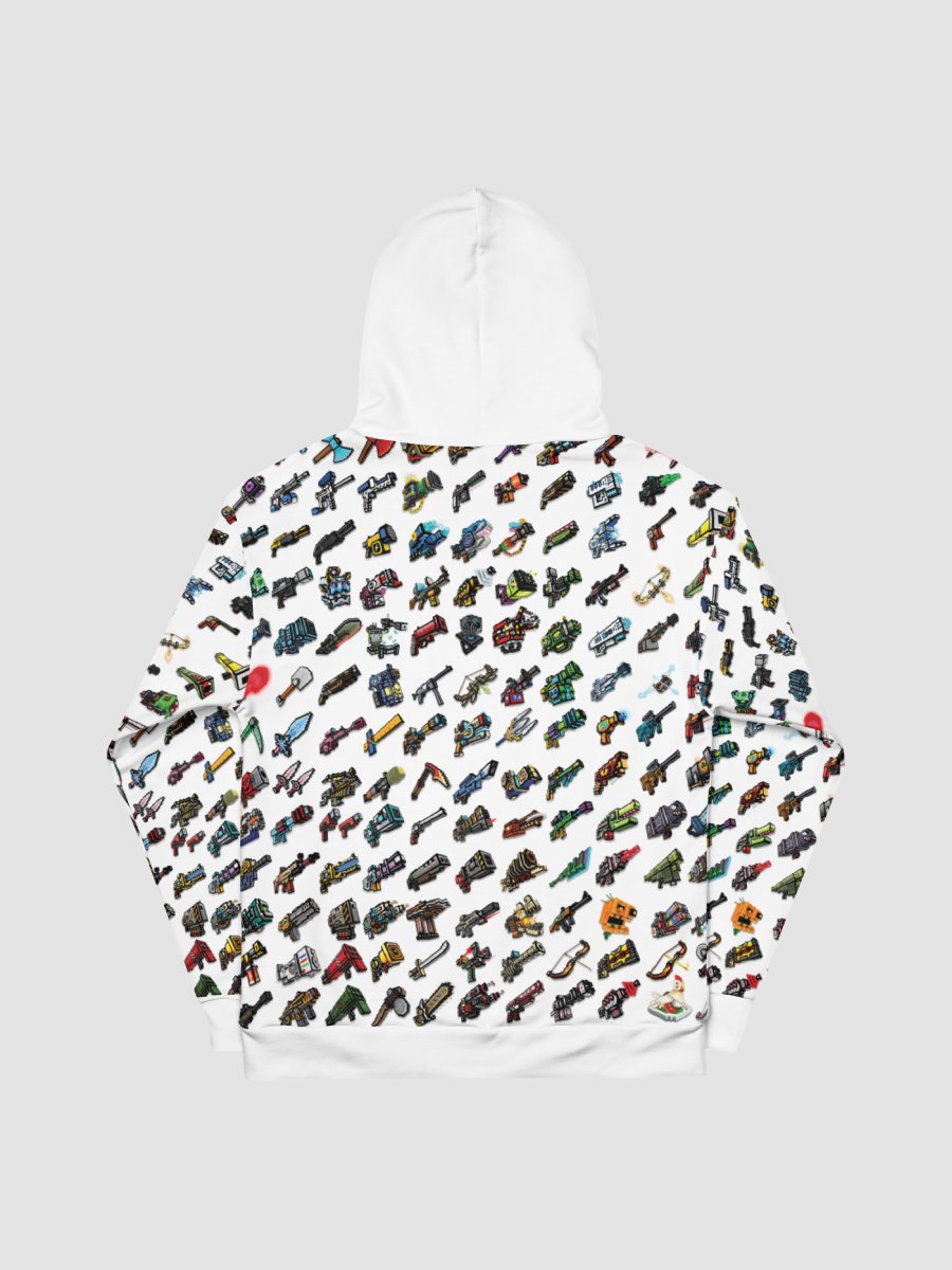 All-Over Pixel Gun Print Hoodie product image (2)