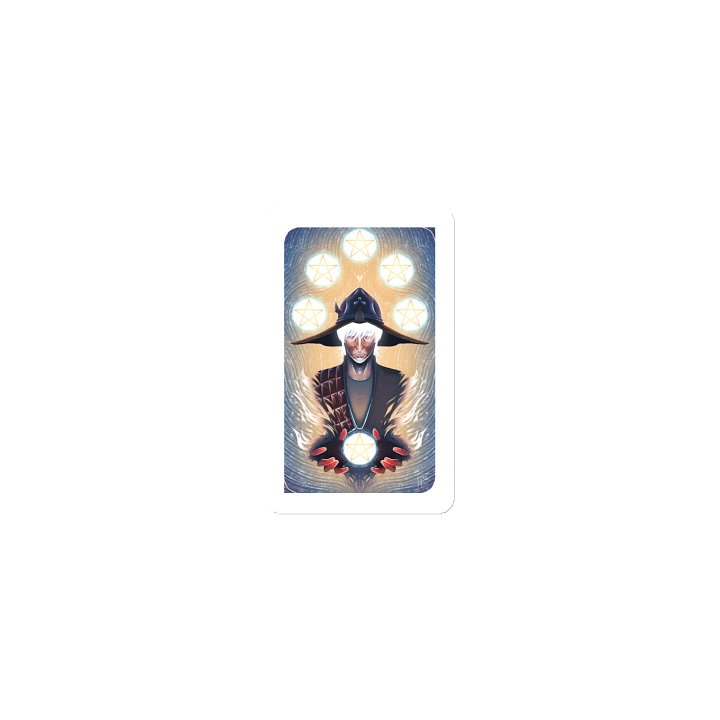 Six of Pentacles - Magnet product image (1)