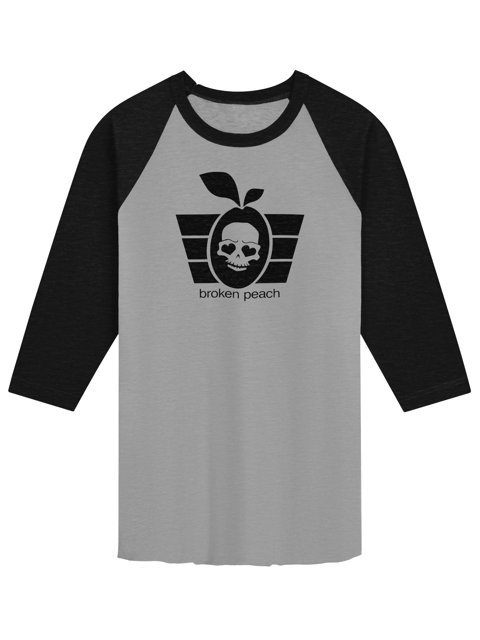 Broken Peach - Raglan Tee Classic Halloween product image (2)