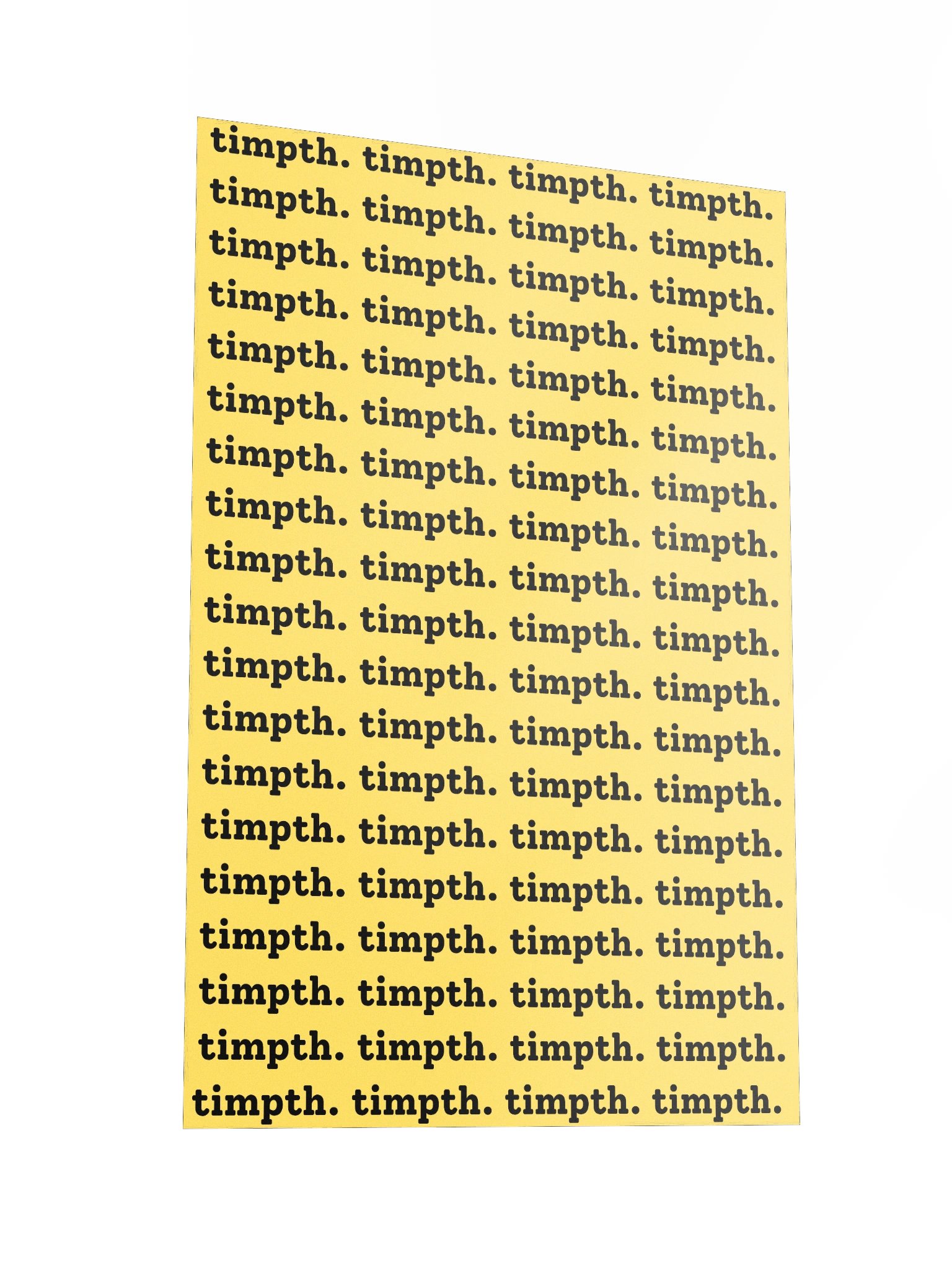 timpth Full Poster product image (2)