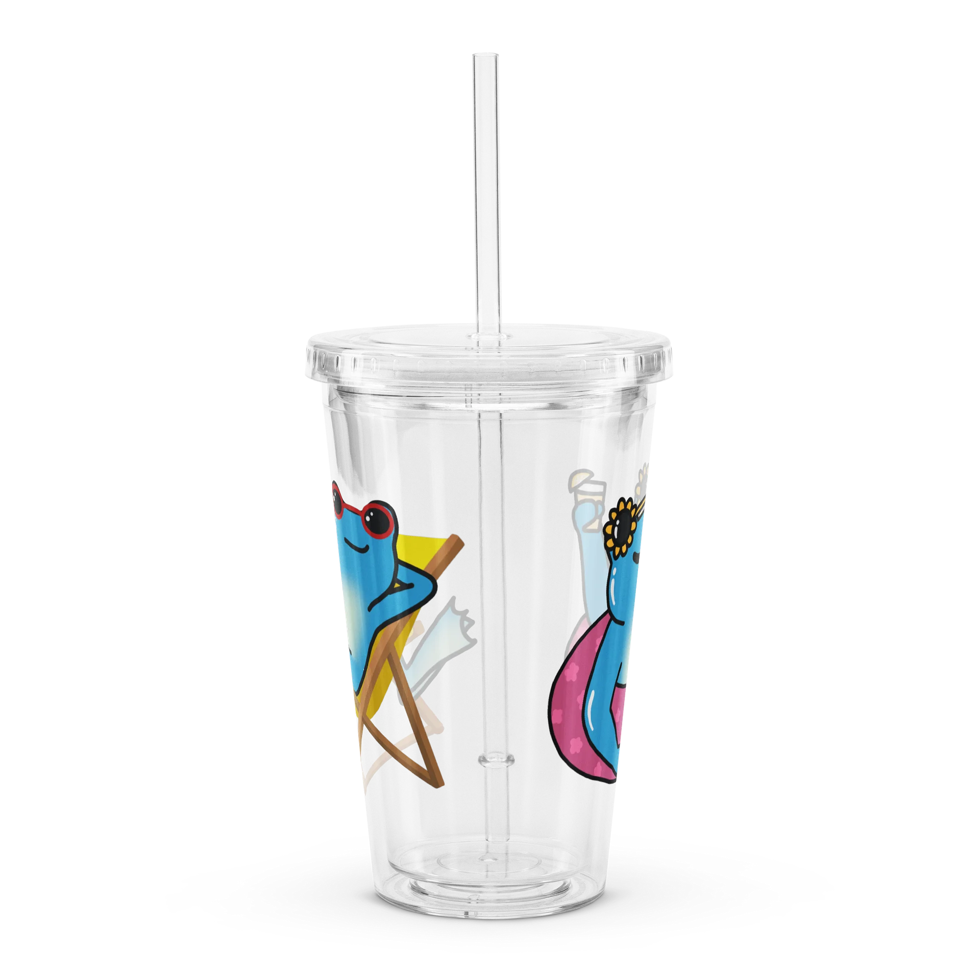Hot Froge Summer Double-Walled Plastic Tumbler product image (6)