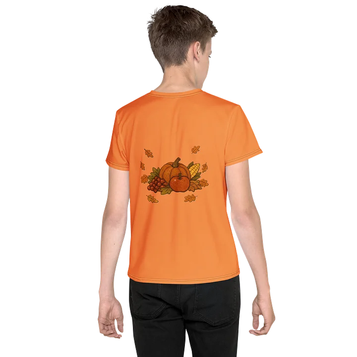 Cat brigade fall Youth T-Shirt product image (2)