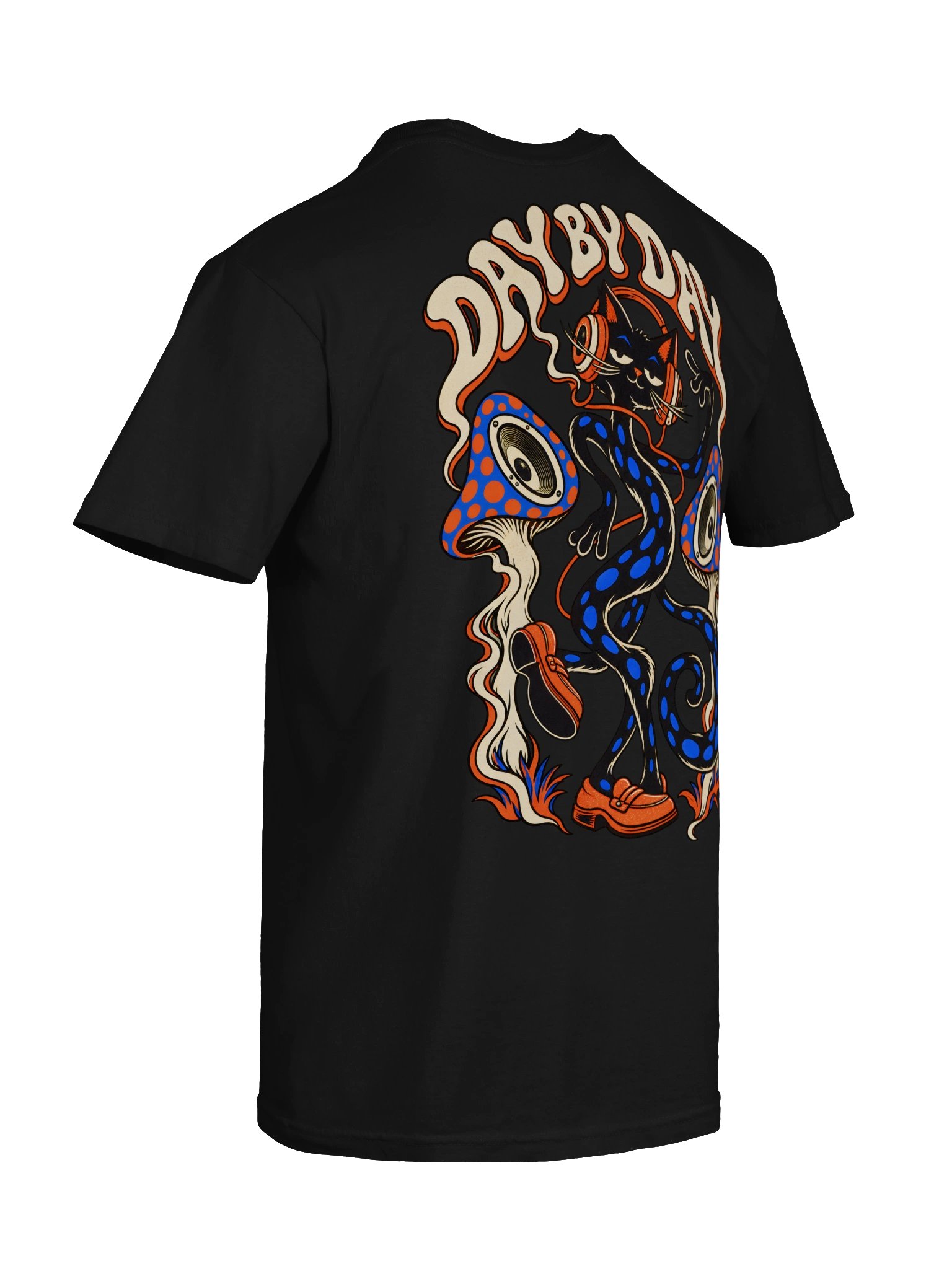 DAY BY DAY — Groove Cat T-Shirt product image (12)