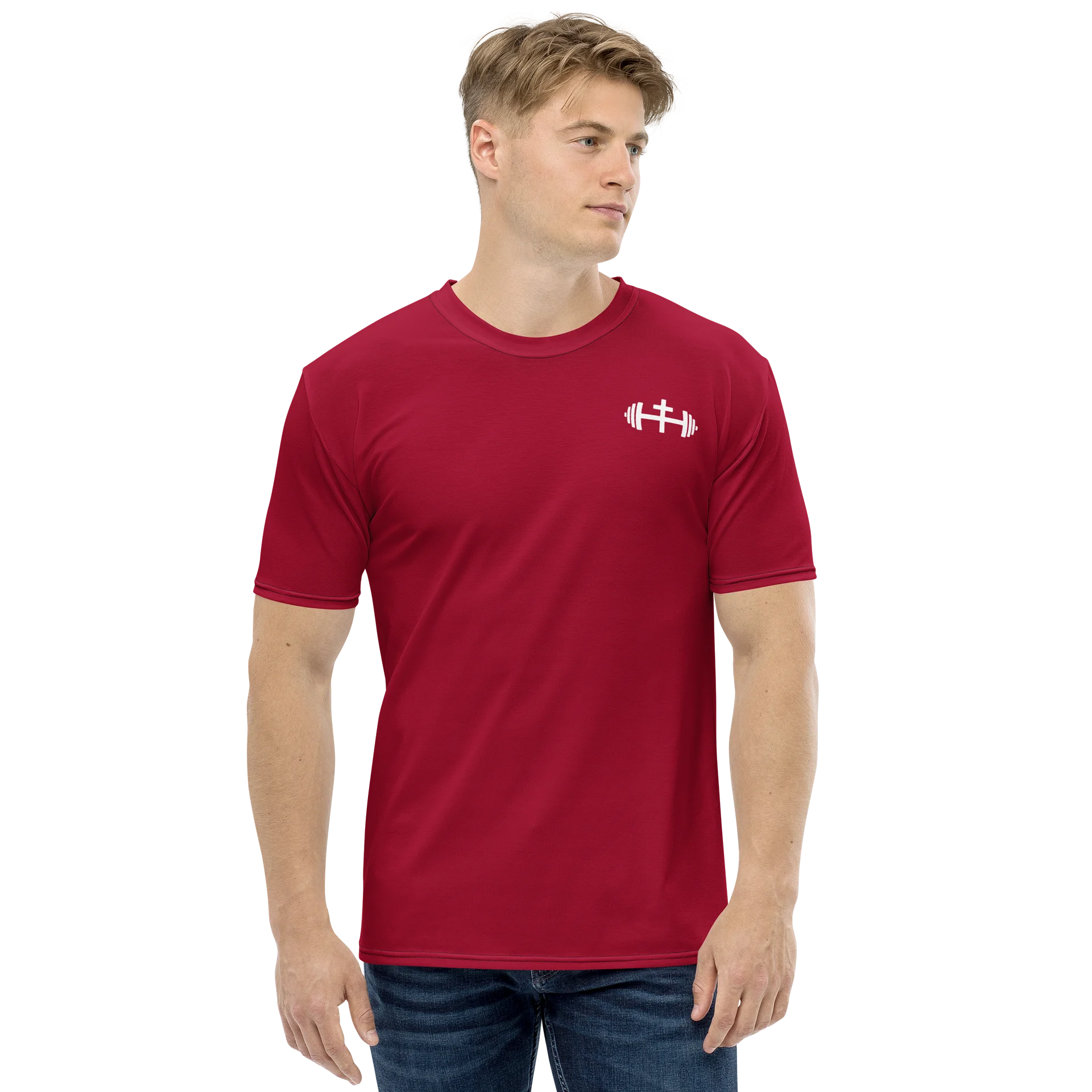 His House Mens Performance T-Shirt - Red product image (2)