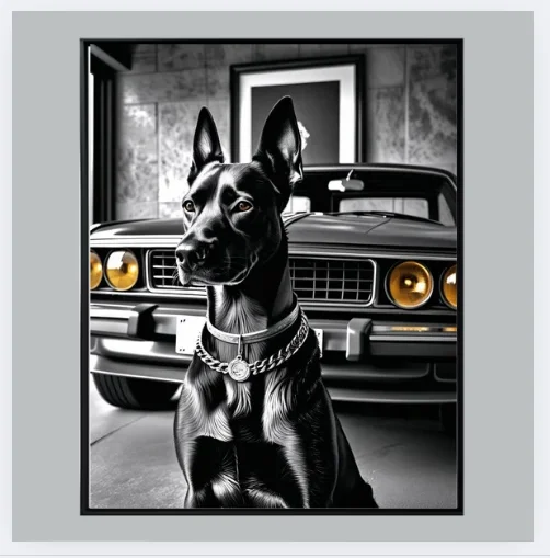 Luxury Doberman Wall Art, product image (3)