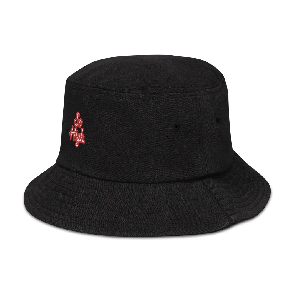 So High Denim Bucket Hat product image (4)