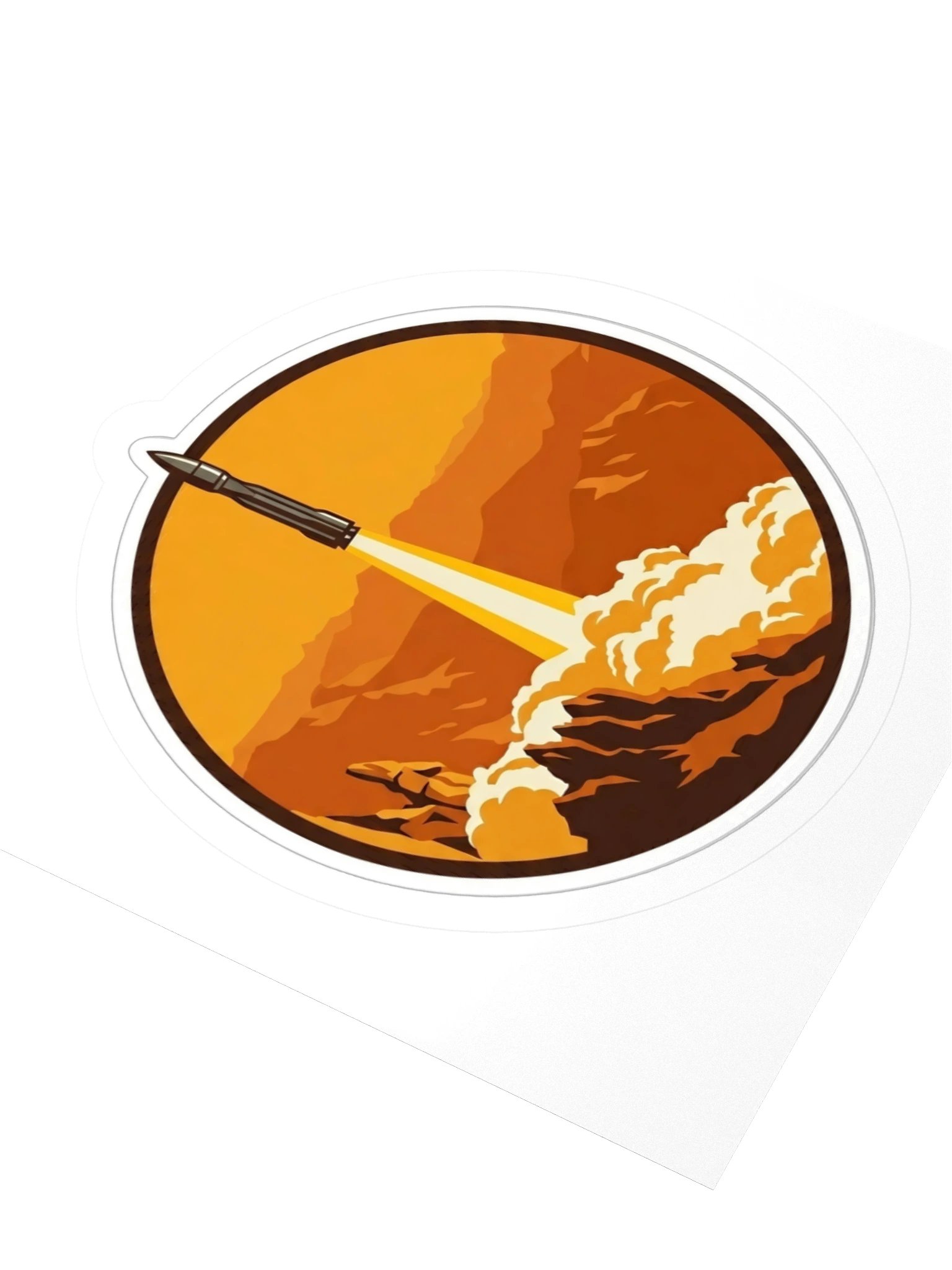 Rocket Liftoff Sticker product image (3)